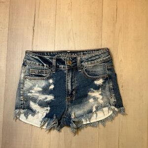 American Eagle‎ High Rise Stretch Denim Shorts